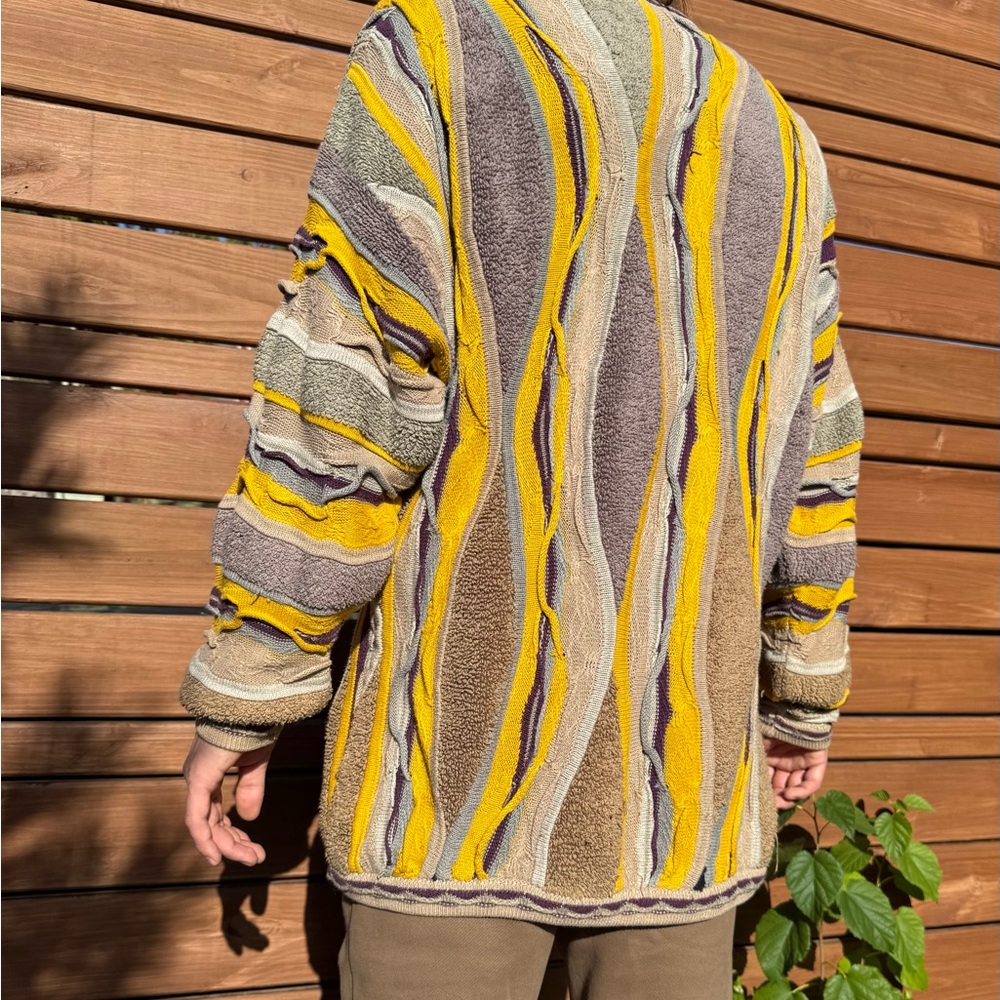 Colorful Men's Crewneck Coogie Vintage Sweater